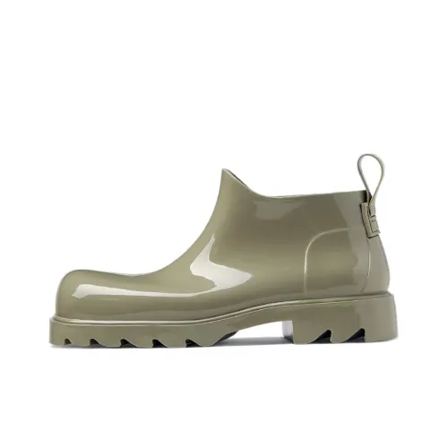 Bottega Veneta Ankle Boots Men Avocado Green