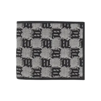 Misbhv Cotton With Polyester With Leather Wallet Men's Multicolor