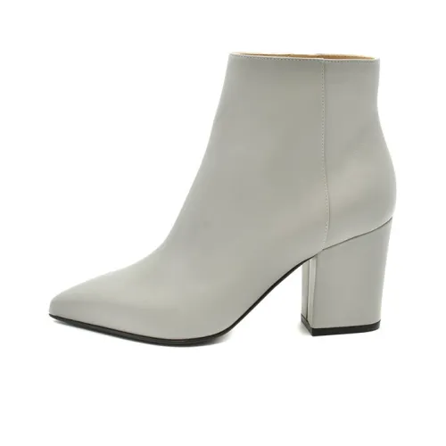 SERGIO ROSSI Ankle Boots Women's Mid-Top Gray