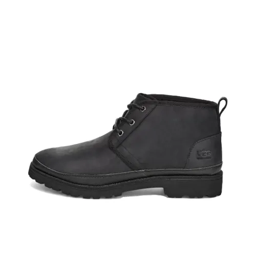 UGG Snow Boots Men Mid-Top Black