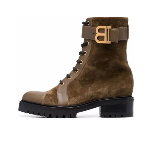 BALMAIN Romy Ranger Suede Boots