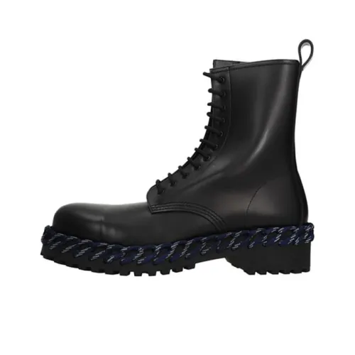 Balenciaga Ankle Boots Men Black