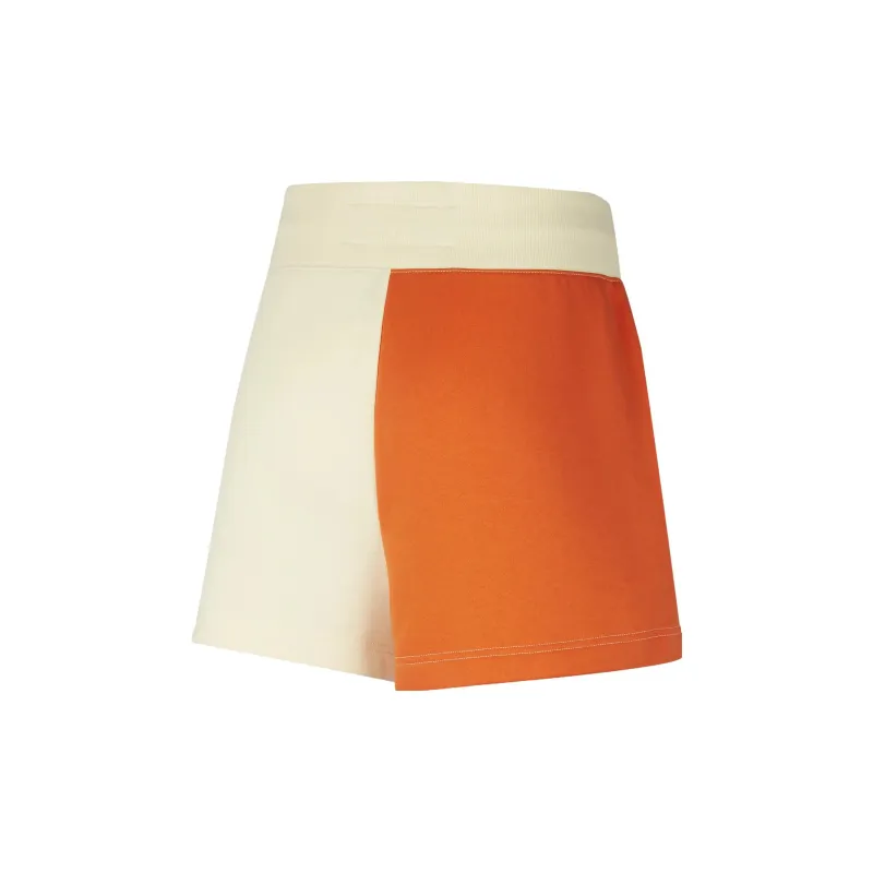 Nike Casual Shorts Women's Beige Orange-1
