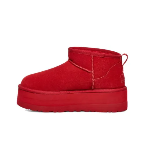 UGG Classic Ultra Mini Platform Boot Samba Red Women's