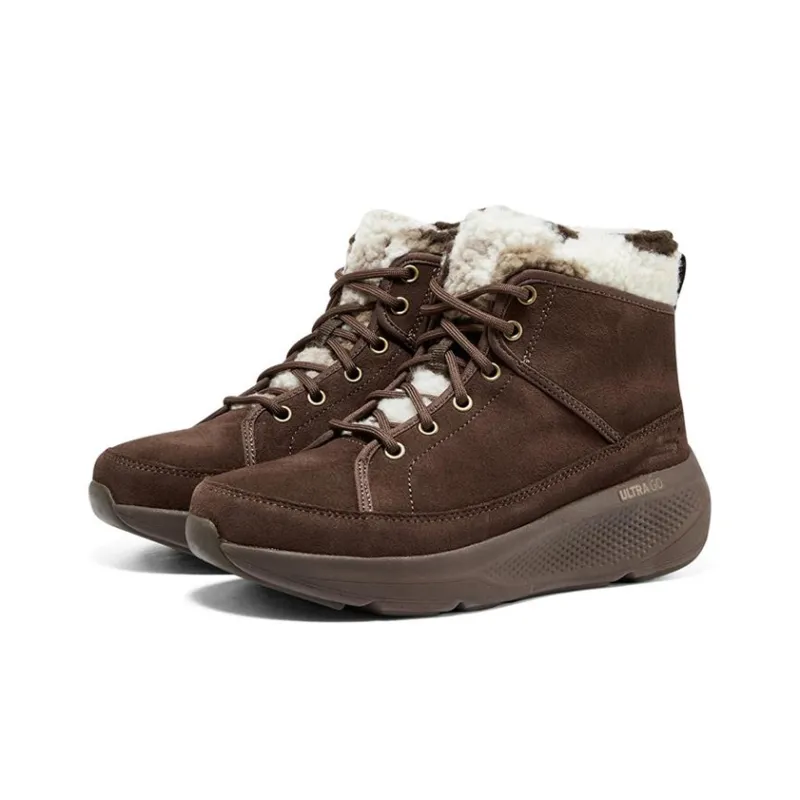Skechers On The Go Ankle Boots Women's High Top Chocolate-2