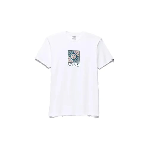 Vans CELESTIAL SMILING SUN T-Shirts Unisex White