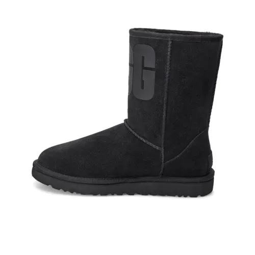 UGG CLASSIC SHORT Snow Boots Women's Black