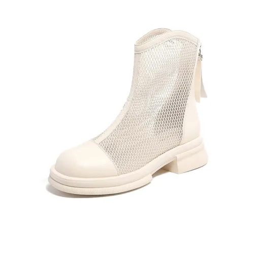 EXULL Q Ankle Boots Women's Off White