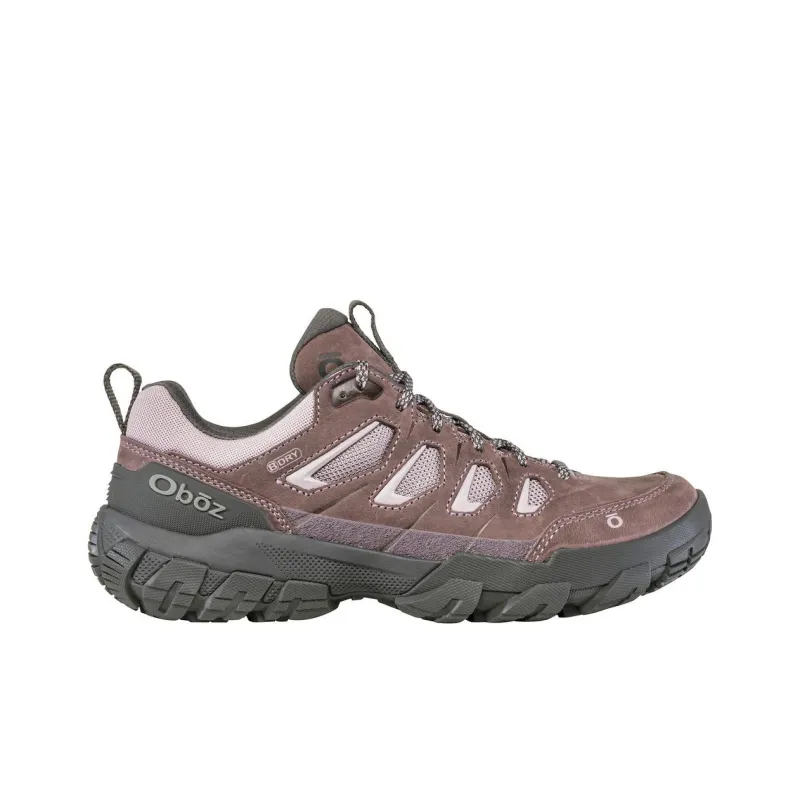 Oboz Footwear Water-Resistant Low-Top Outdoor Shoes Women's Brown Red-1