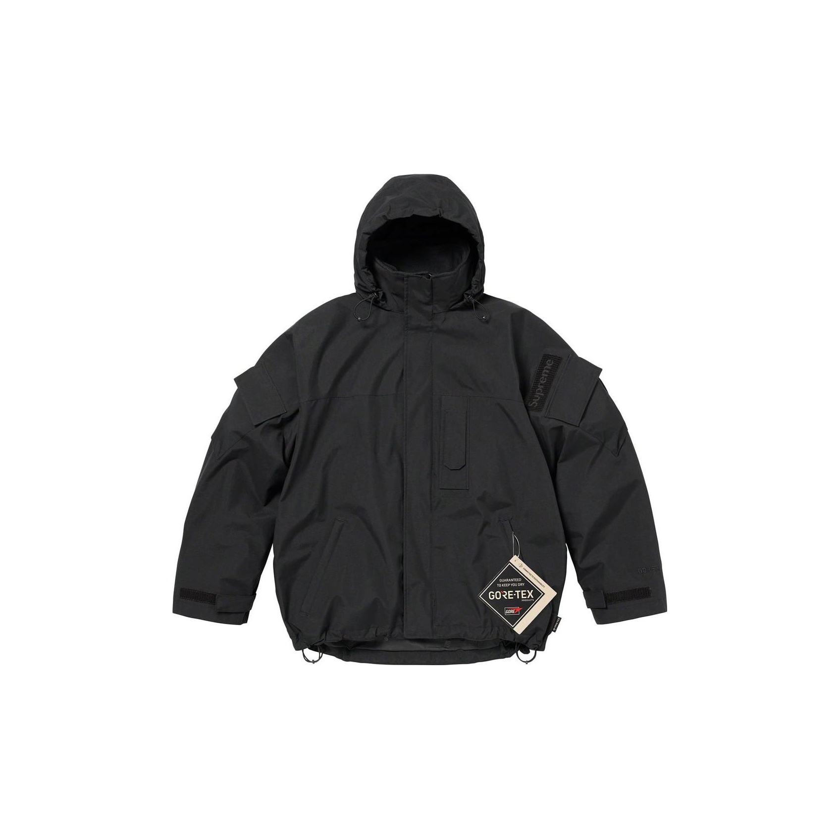 Supreme 2-in-1 GORE-TEX Polartec Liner Jacket Black XL - POIZON