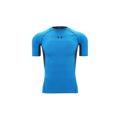 Under Armour Men's Training Compression T-Shirt Blue