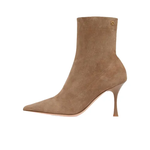 GIANVITO ROSSI Dunn 85mm Suede Ankle Boots