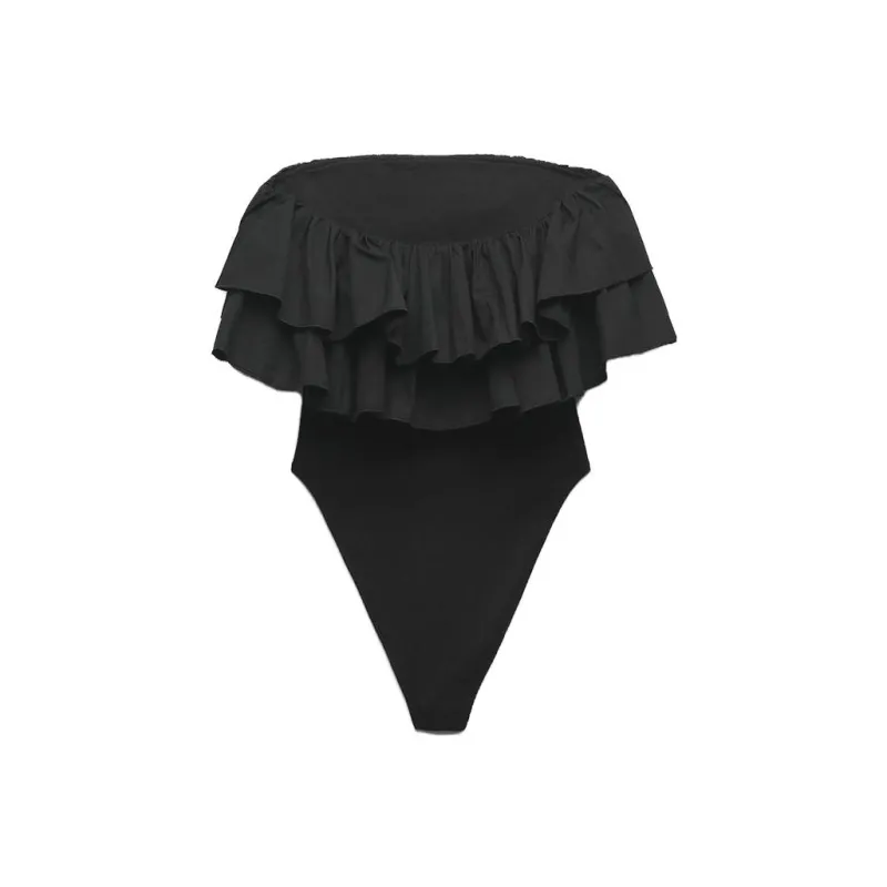 ZARA Bodysuits Women's Black-1