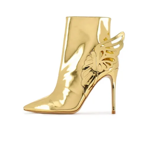 Sophia Webster Heavenly Ankle Boots Women's Gold