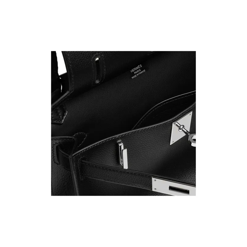 HERMES Jypsiere Evergrain Calfskin Crossbody Bag, Shoulder Bag Women's-3