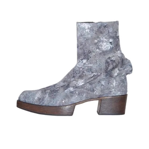 Acne Studios Ankle Boots Men Gray