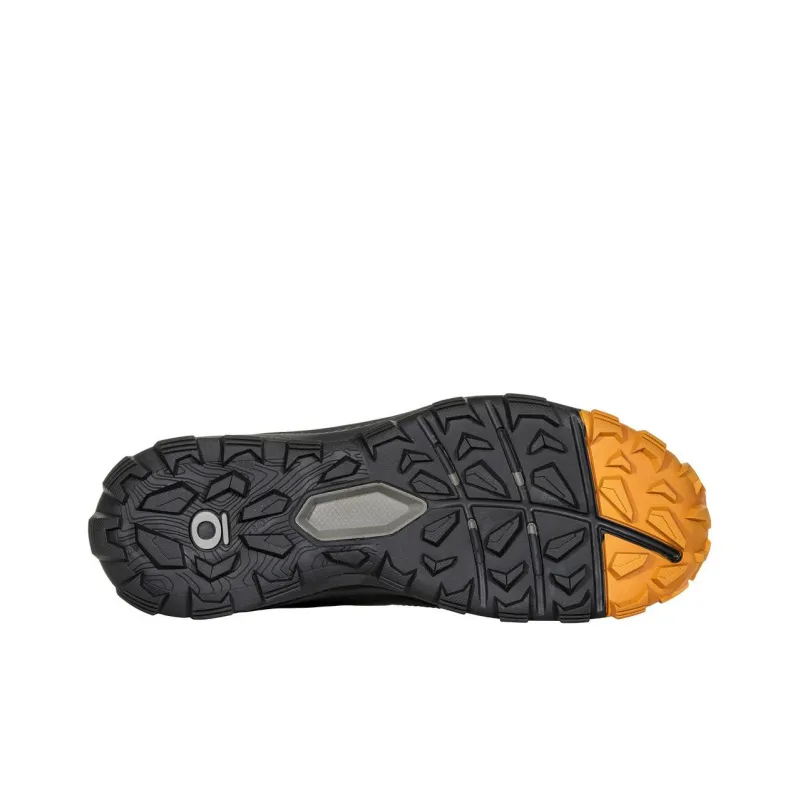Oboz Footwear Katabatic Waterproof Cushioning Wear-Resistant Mid-Top Outdoor Shoes Men's Gray-4