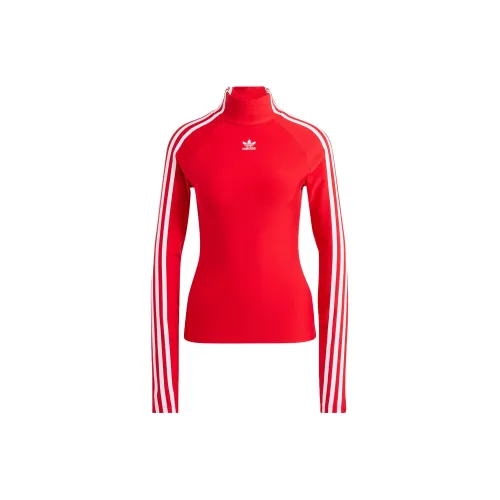 Adidas Originals ADILENIUM T-Shirts Women's Red