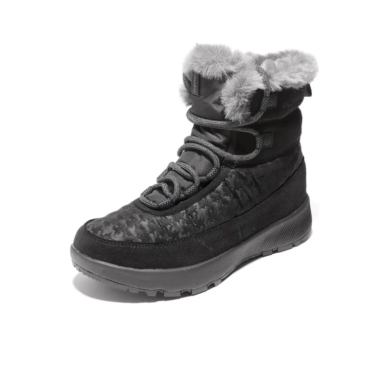 Columbia Snow Boots Women's Mid Top Black-2