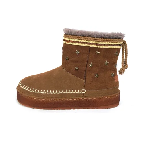 Joy&Mario Snow Boots Women's Camel