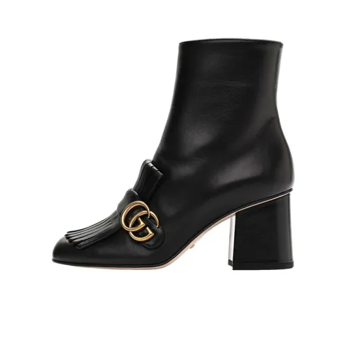 GUCCI GG Marmont Ankle Boots Women's