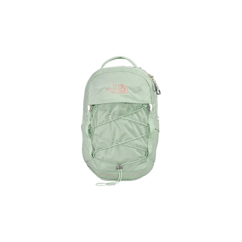 THE NORTH FACE Recycled Nylon Backpack Mini Women's Mist Sage/Burnt Coral Metallic-0