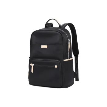 POLO Fabric Backpack Large Size Women's Multicolor