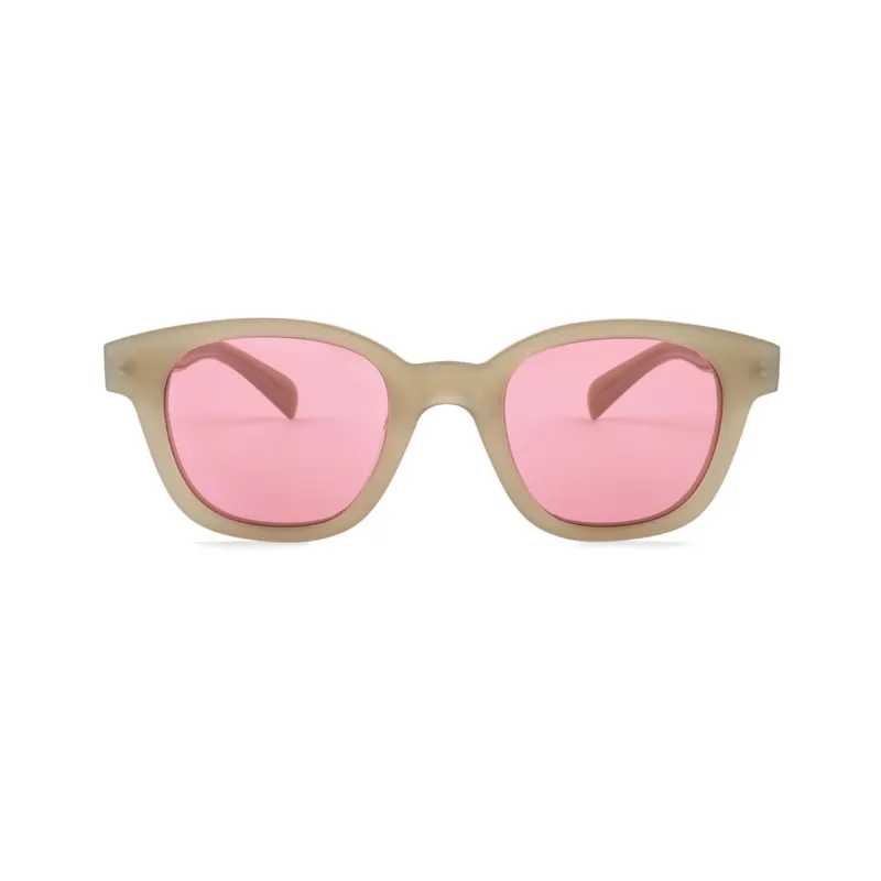 Paul Smith Acetate Irregular Shape Sunglasses Unisex Brown-1