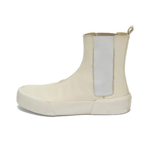 JIL SANDER Panelled Leather Ankle Boots