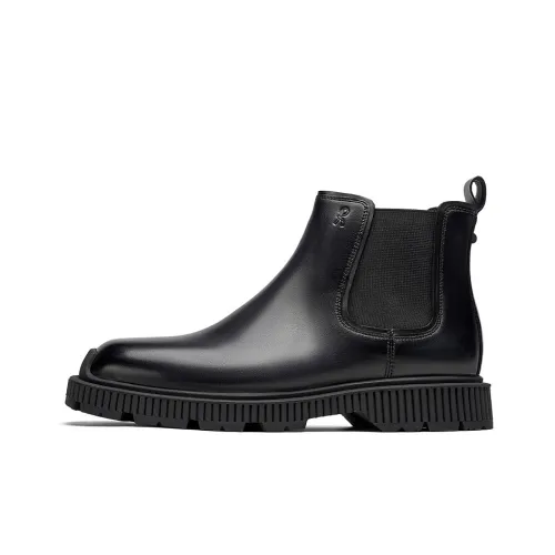 Roberta Di Camerino Chelsea Boots Men Black Gray