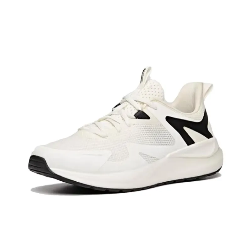 Sprandi Bulb Material Cushioned Slip-Resistant Low-Top Running Shoes Men's White-1