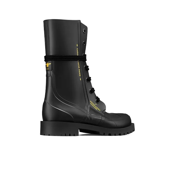 DIOR DiorCamp Ankle Boots Women's Black-5