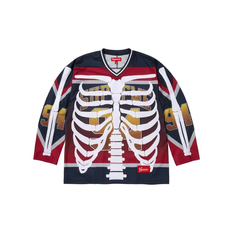 Supreme Bones Hockey Jersey - Cheap Rcj Jordan Outlet 