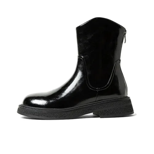 Q.VONTON Chelsea Boots Women's Black