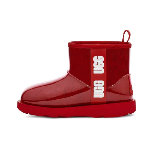 UGG Classic Clear Mini Boot Samba Red Women's