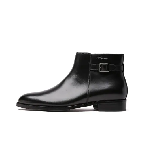 S.T.Dupont Ankle Boots Men Black