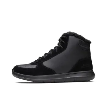 Skechers GO WALK City Ankle Boots All Black