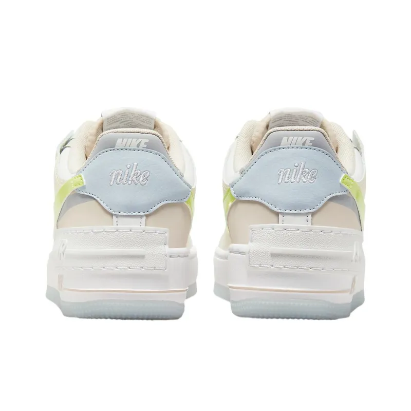 Nike Air Force 1 Shadow Neon/Yellow Swooshes Women's-4