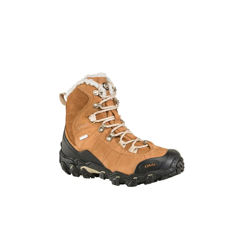 Oboz Footwear Slip-Resistant Warm Mid-Top Outdoor Shoes Women's Brown-2