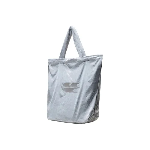 Crying Center Shoulder Bags Silver