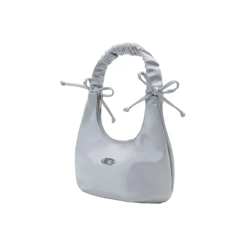 Crying Center Handbag Silver