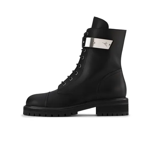 Giuseppe Zanotti Alexa Logo Plate Boots