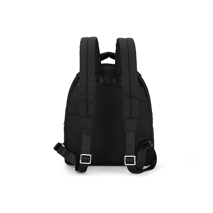Sisea Fabric Backpack Regular Women's Ecru Light Green Gray Black-21