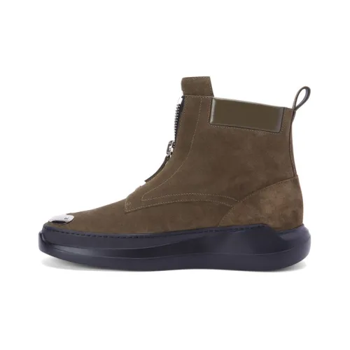 Giuseppe Zanotti Ankle Boots Men Army Green