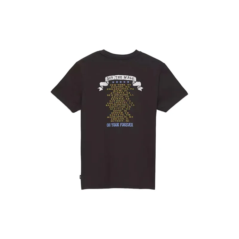 Vans Farewell Tour Boyfriend T-Shirts Women's Black-1