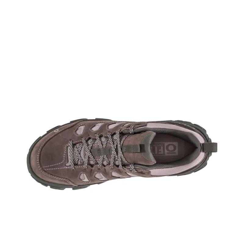 Oboz Footwear Water-Resistant Low-Top Outdoor Shoes Women's Brown Red-3