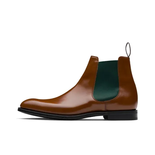 CHURCH'S Chelsea Boots Men Sandalwood Wood Color