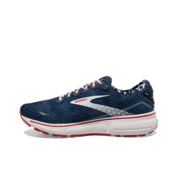 Brooks Ghost 15 Cushioning Anti-Slip And Wear-Resistant Low-Top Running Shoes Women's Dark Blue