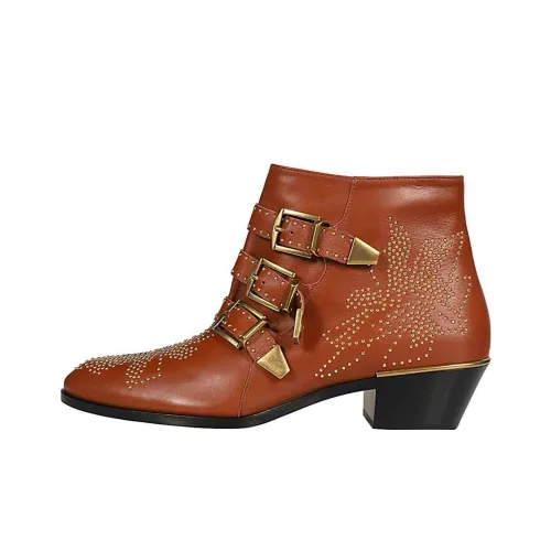 Chloé Ankle Boots Women's Brown