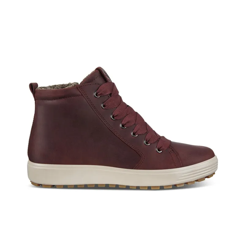 Ecco Soft 7 Tred Gtx Hi Ankle Boots Women's Red-1